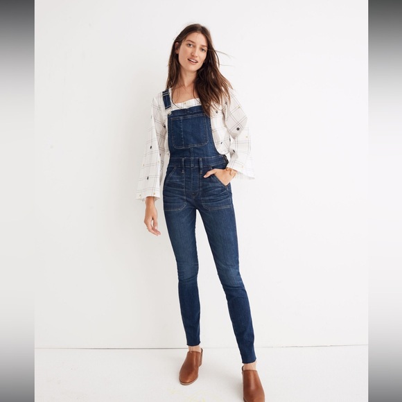 Madewell Skinny Overalls: Eco Edition - Picture 1 of 6